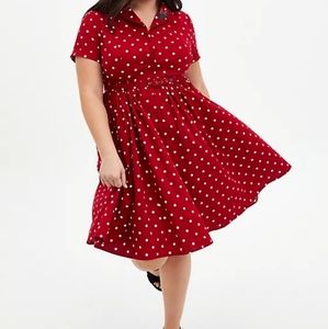 Torrid retro Minnie Mouse Dress